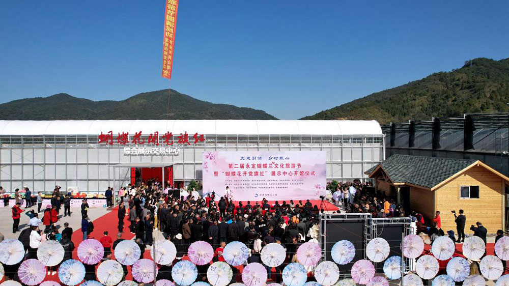 福建：第二屆永定蝴蝶蘭文化旅游節(jié)正式舉行，推動(dòng)永定蝴蝶蘭產(chǎn)業(yè)高質(zhì)量發(fā)展！